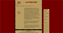 Desktop Screenshot of kartenlegen.web-z.net